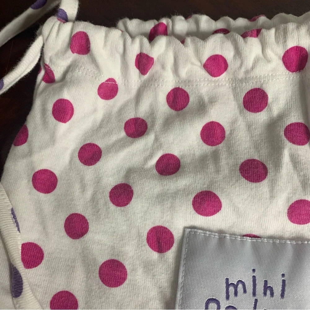 Mini Boden Little Polka Dot Drawstring Bag